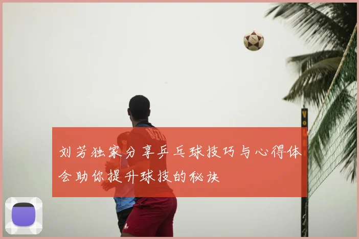 刘芳独家分享乒乓球技巧与心得体会助你提升球技的秘诀