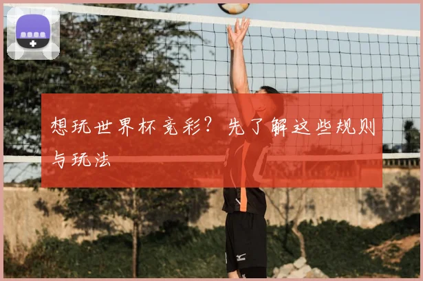 想玩世界杯竞彩?先了解这些规则与玩法