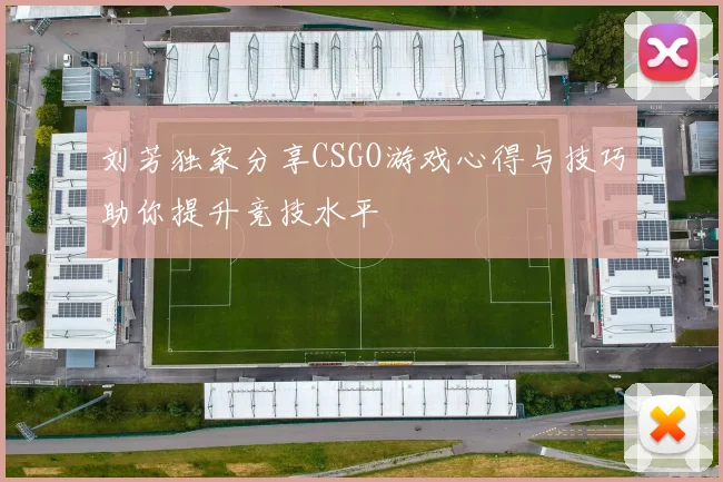 刘芳独家分享CSGO游戏心得与技巧助你提升竞技水平